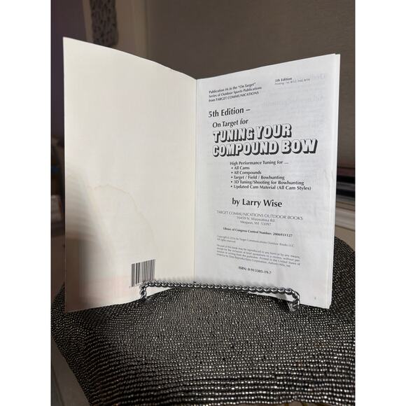 Tuning Your Compound Bow (5th Edition) by Larry Wise –Archery / Bowhunting Guide - Picture 3 of 5
